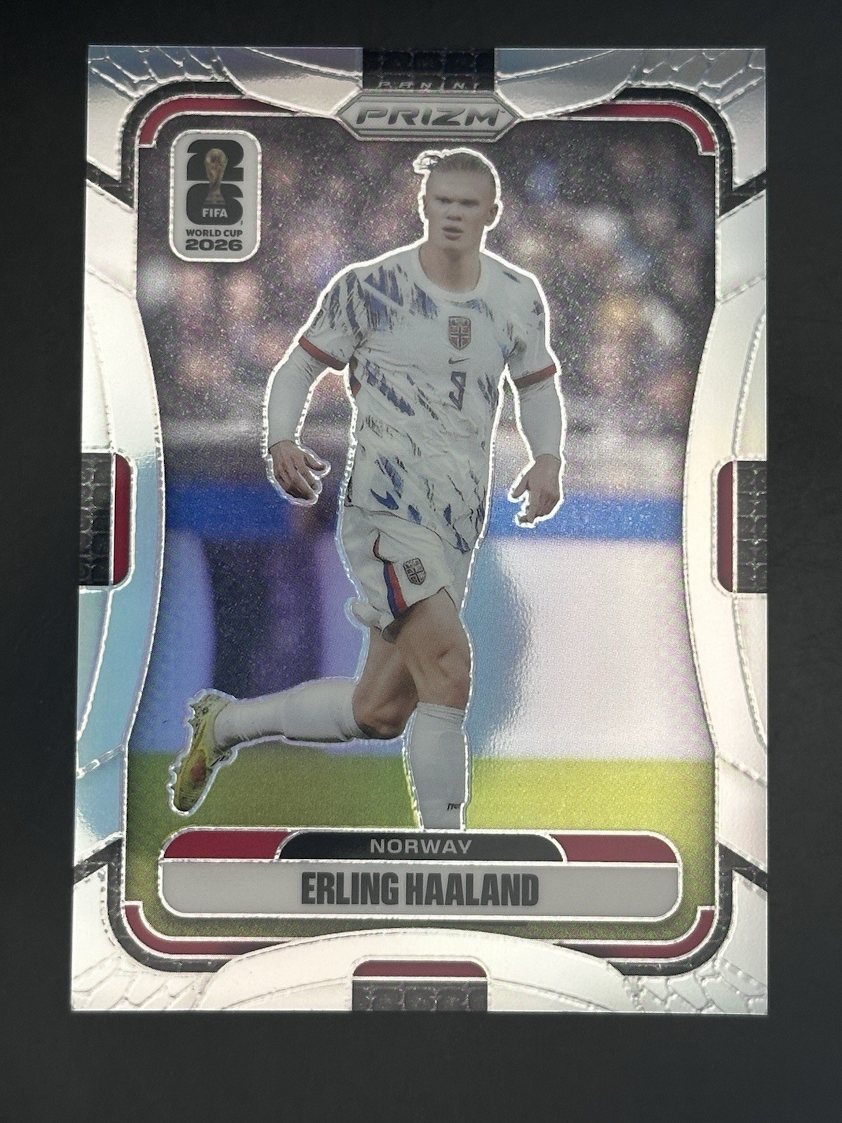 2026 Prizm World Cup Erling Halland Silver Prizm