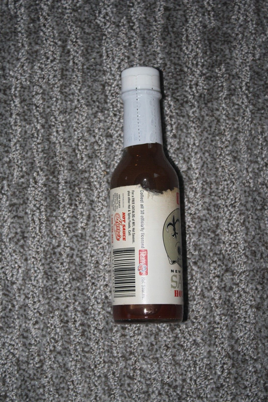 Vintage Team NFL New Orleans SAINTS Hot Sauce 5 fl. oz. SEALED Harry’s Rank #21