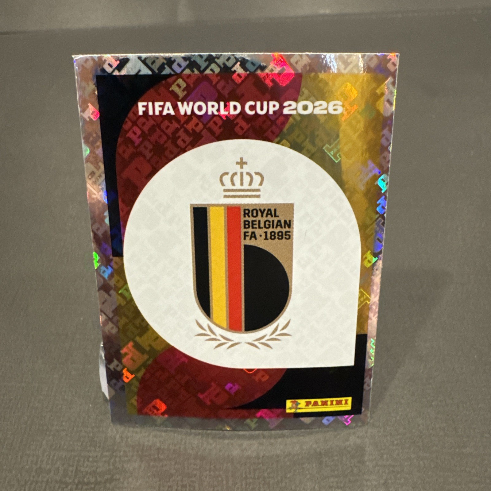 2026 Panini FIFA World Cup Sticker Belgium #BEL 1