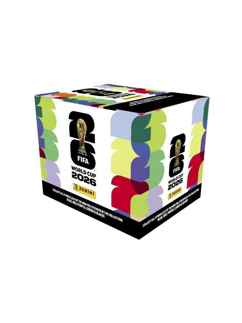 PRESALE Panini FIFA World Cup 2026 Stickers – Hardcover Album + 50 packet BOX