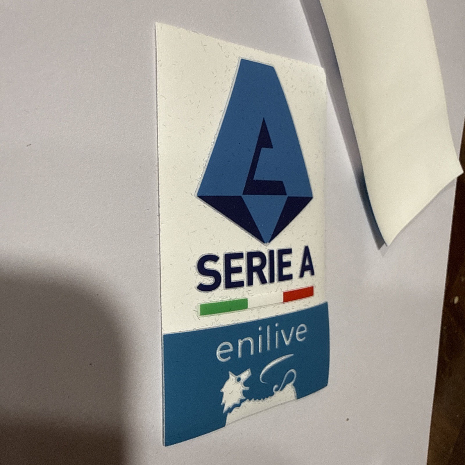 2025-2026 Italy Italia Serie A & Scudetto enilive Silicon Patch Heat Tranfer