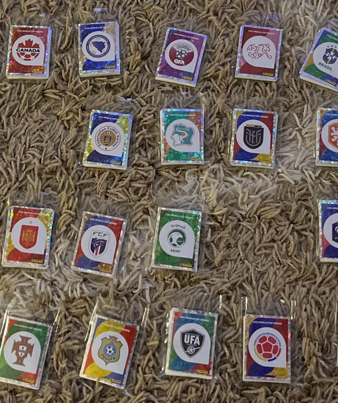 2026 FIFA WORLD CUP STICKERS PANINI – TEAM LOGOS