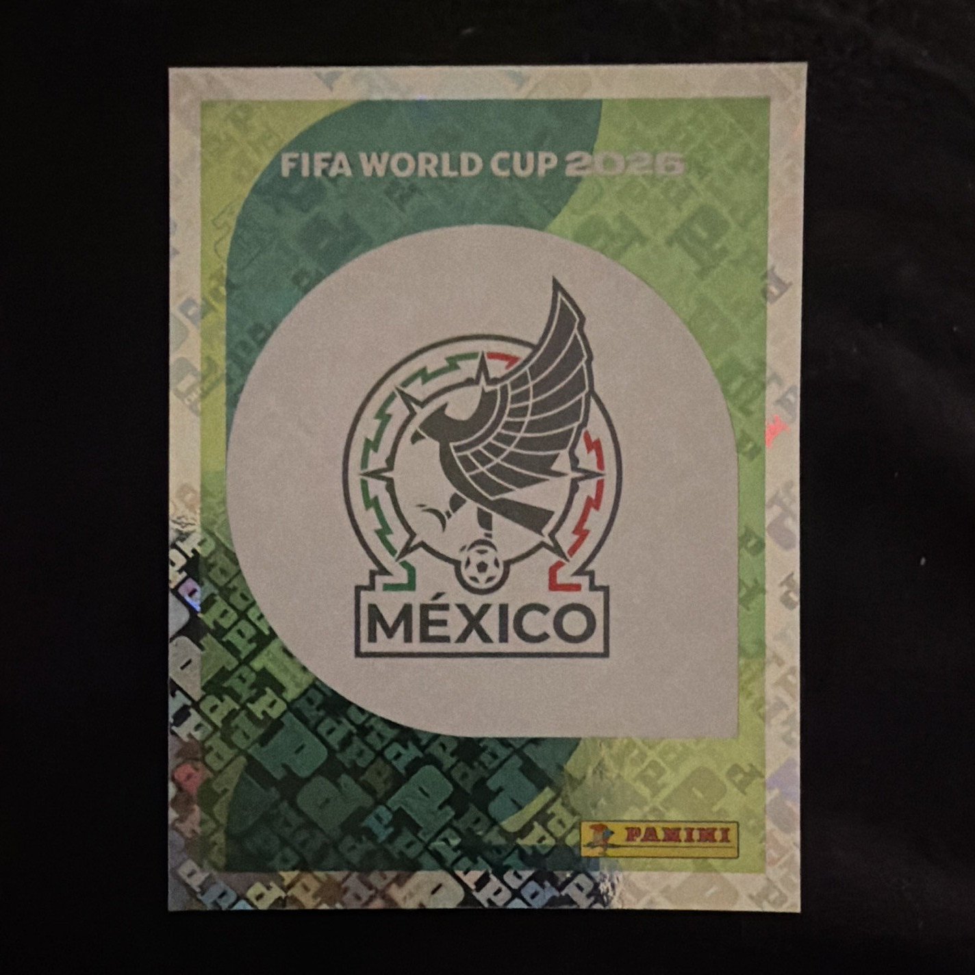 Panini FIFA World Cup 2026 Mexico Soccer Club Badge/Logo Sticker MEX 1