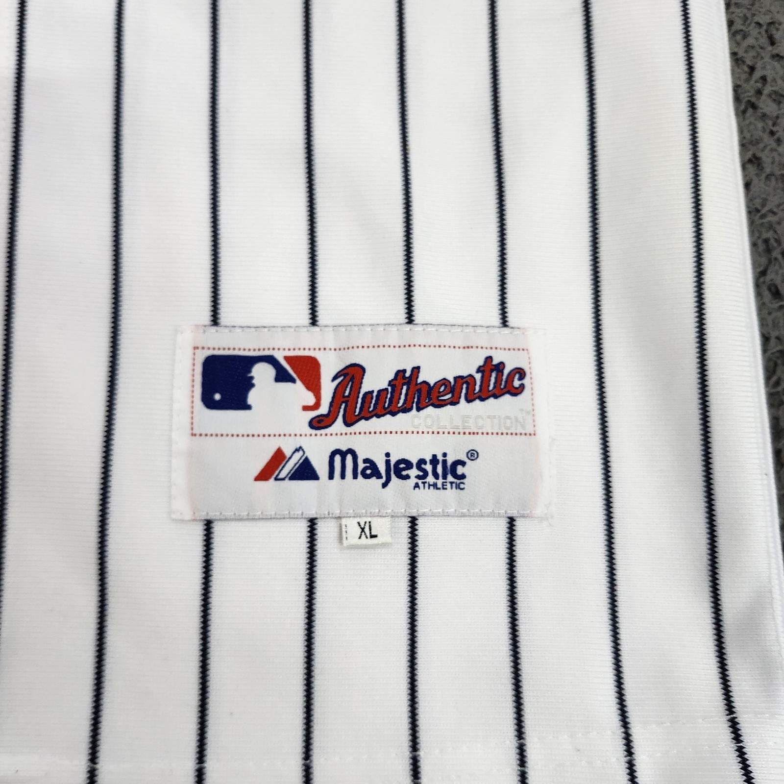 New York Yankees Jersey Mens XL White MLB Baseball Majestic 25 2009 World Series