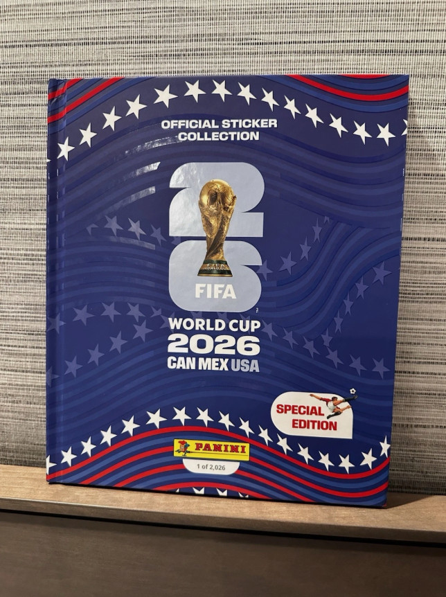 FIFA World Cup Panini 2026 USA Hardcover Sticker Album Special Edition