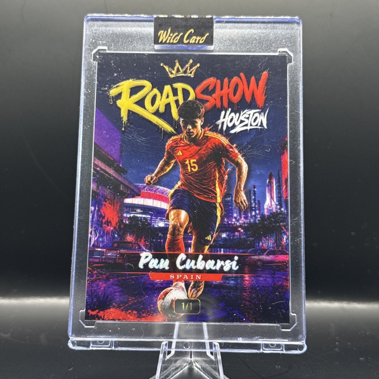 Pan Cubarsi 1/1 Spain 2026 Wild Card Super Chrome Road Show (Houston) Card
