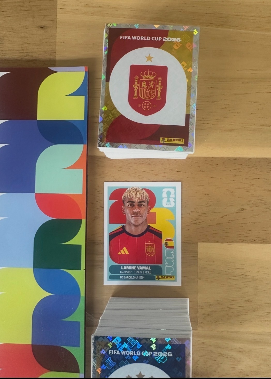 PANINI WC 2026 STICKER ALBUM + COMPLETE SET 980 + 1 PACK – SHIPS INTERNATIONAL