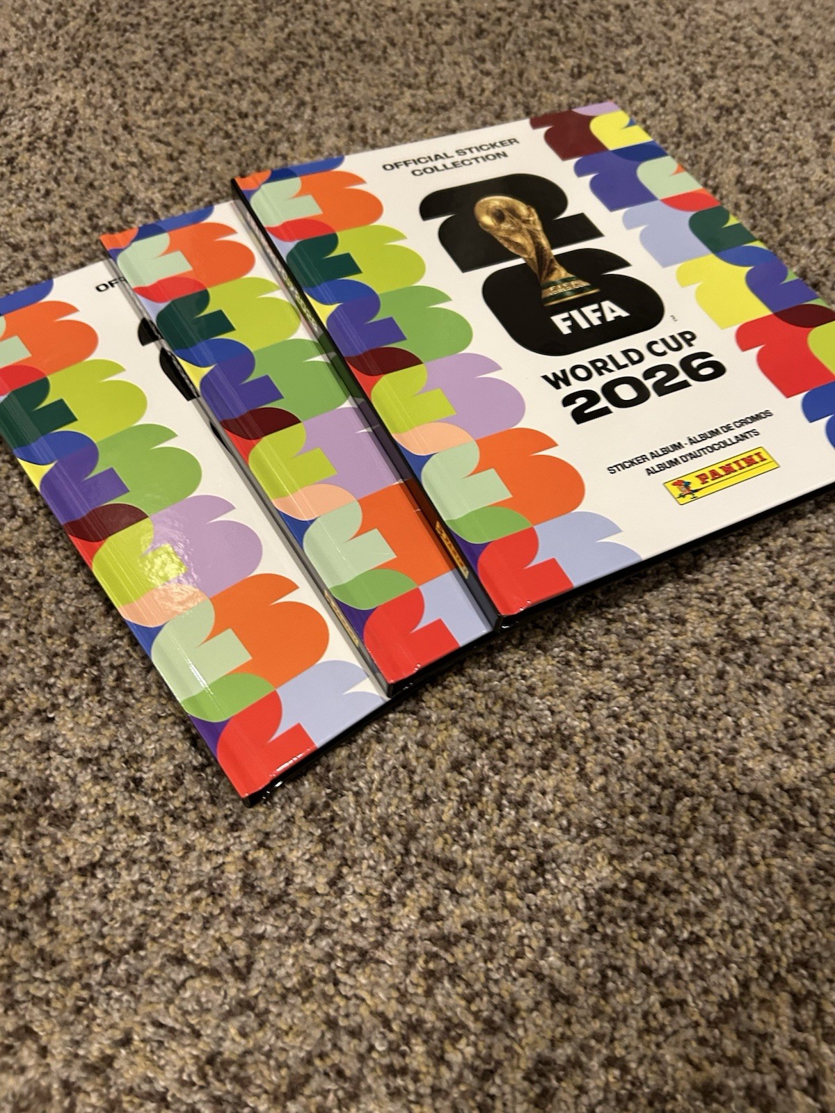 Panini FIFA World Cup Sticker Album 2026 Hardcover New Unopened