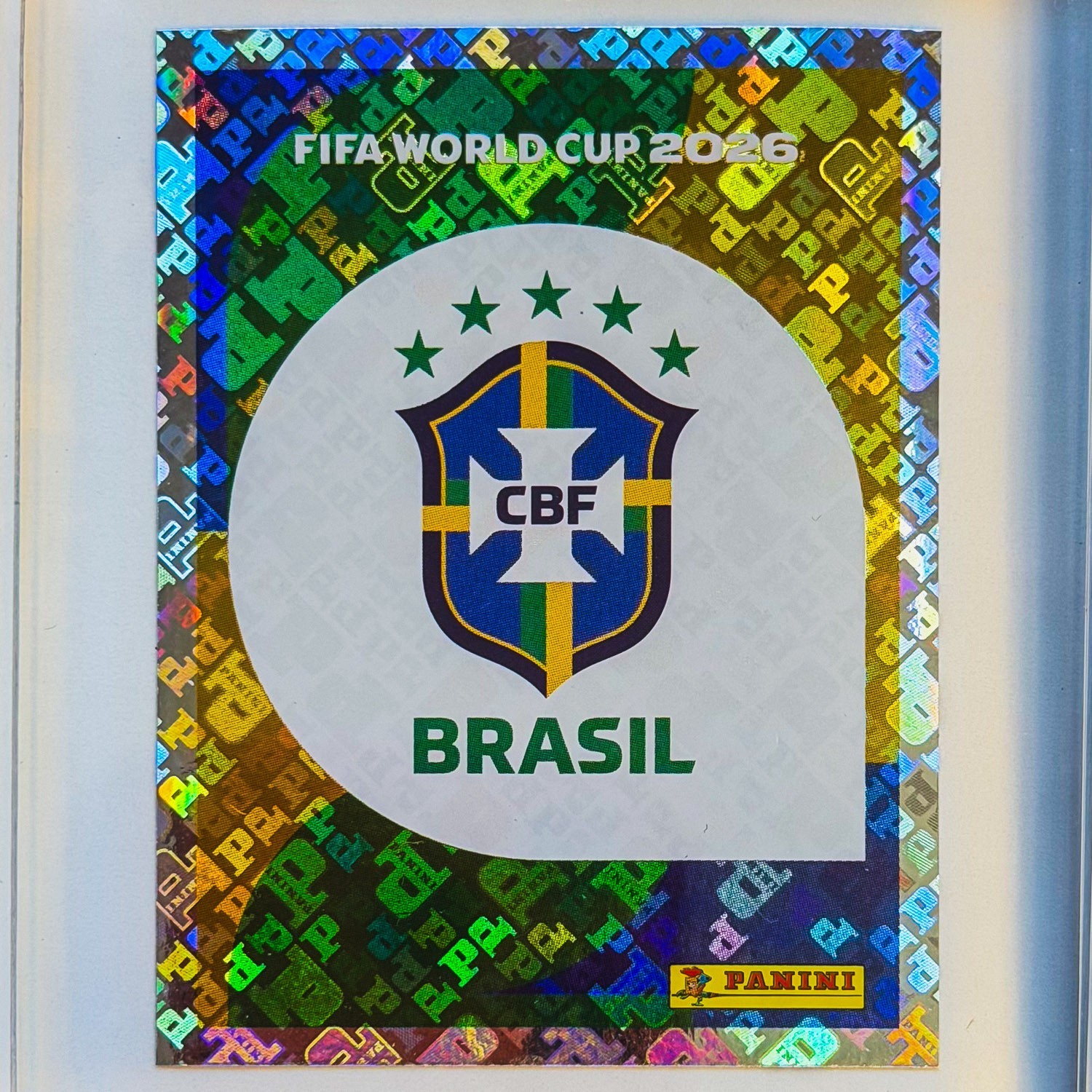 2026 Panini FIFA World Cup Team Emblem Holo Foil Sticker You Pick NM USA