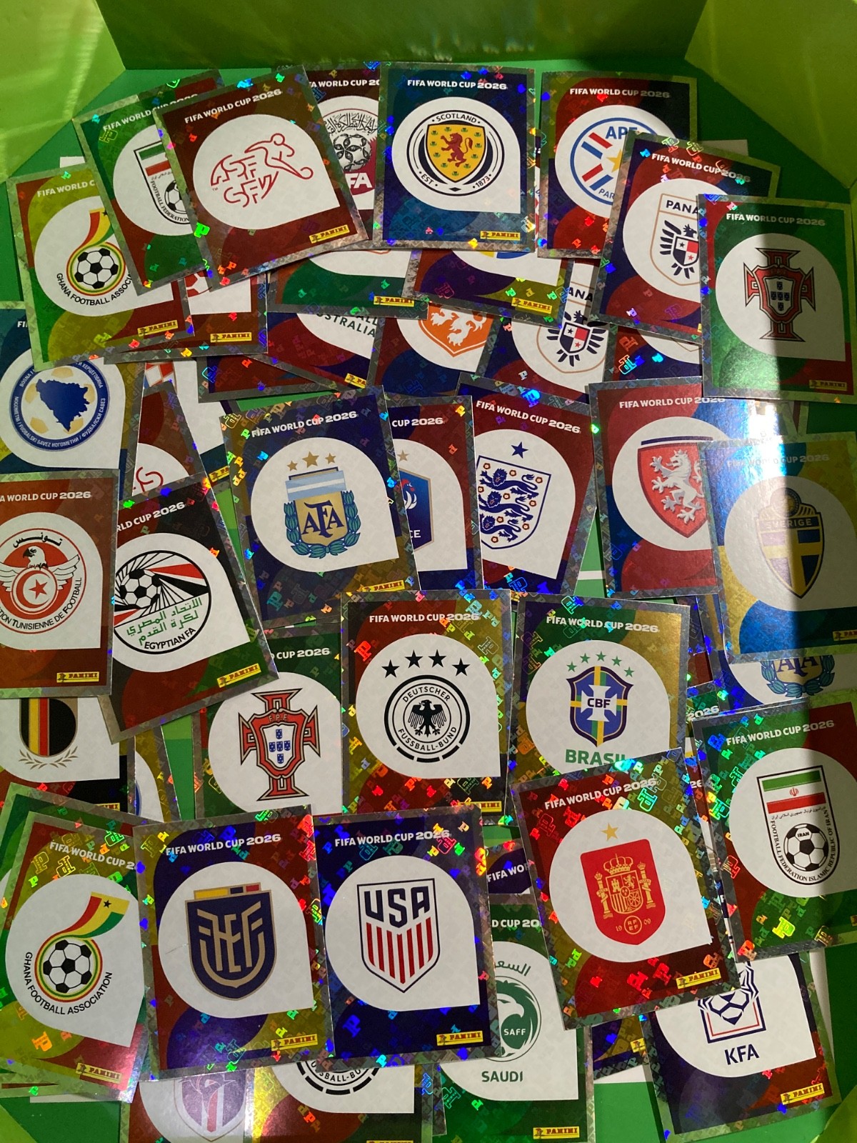 2026 Panini FIFA World Cup Sticker Collection – Choose Sticker – Free Ship (A-D)