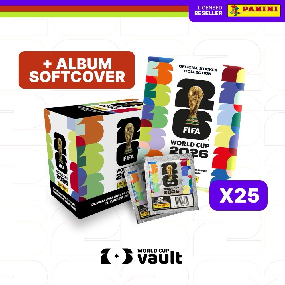 FIFA World Cup 2026 PANINI Collection – Soft Cover Album & 25 packets (PRESALE)