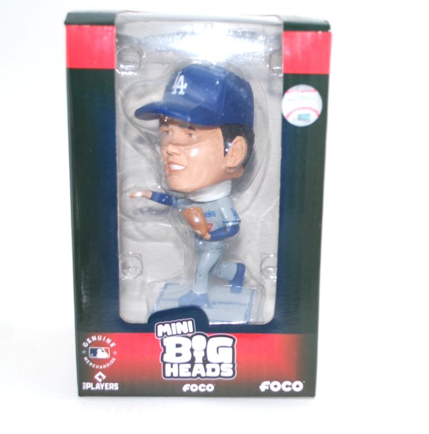 Shohei Ohtani Dodgers Mini Big Head Bobblehead by FOCO New in Box Numbered