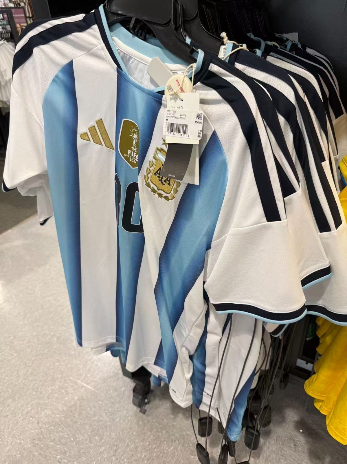 2026 Argentina Home Jersey MESSI #10 FANS Version Size S-2XL