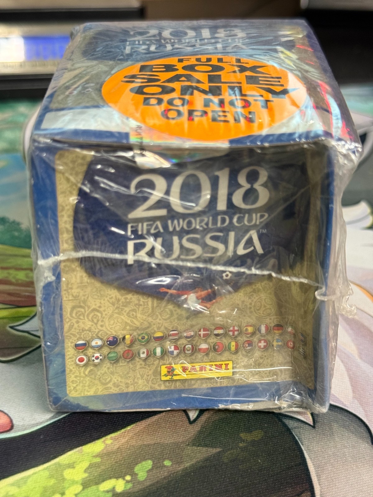 2018 Panini Russia FIFA World Cup Soccer Stickers New Factory Sealed 50 Pack Box