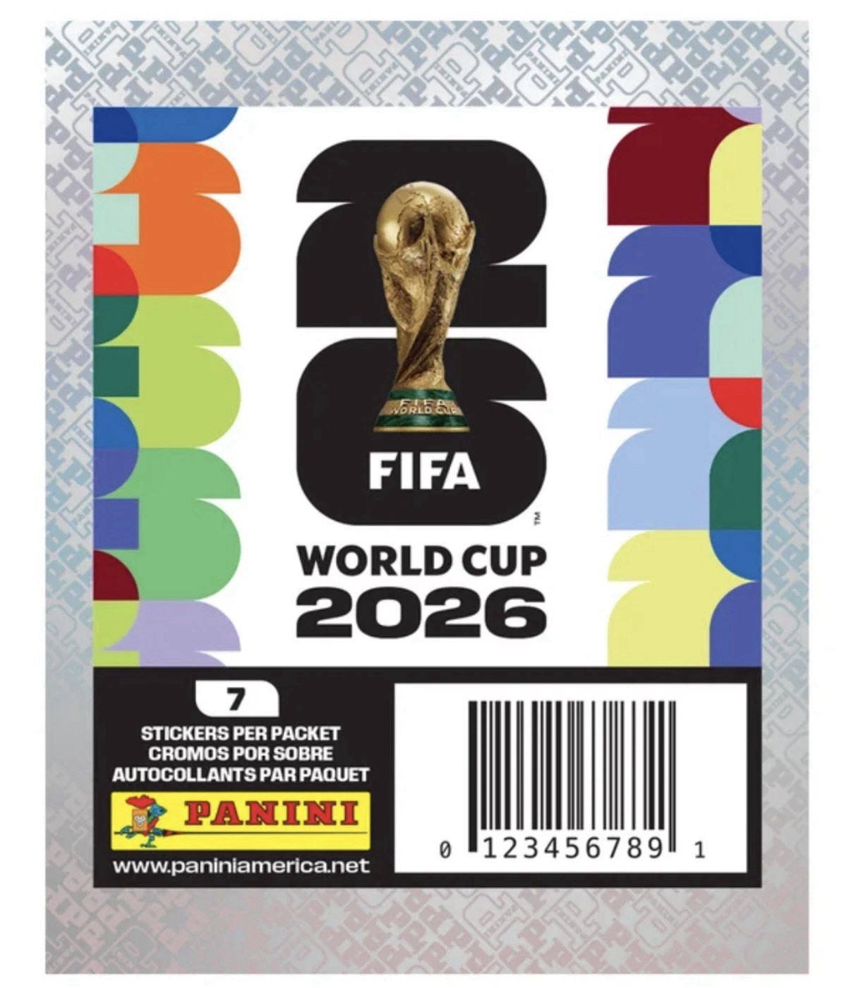 PANINI Soccer FIFA WORLD CUP 2026 Sticker Stadium Box 40 Packs Hard Cover Album