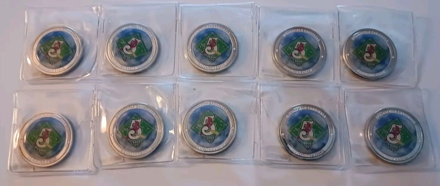 10 Springfield Cardinals 5th Season 2009 Coins Hammonds Field