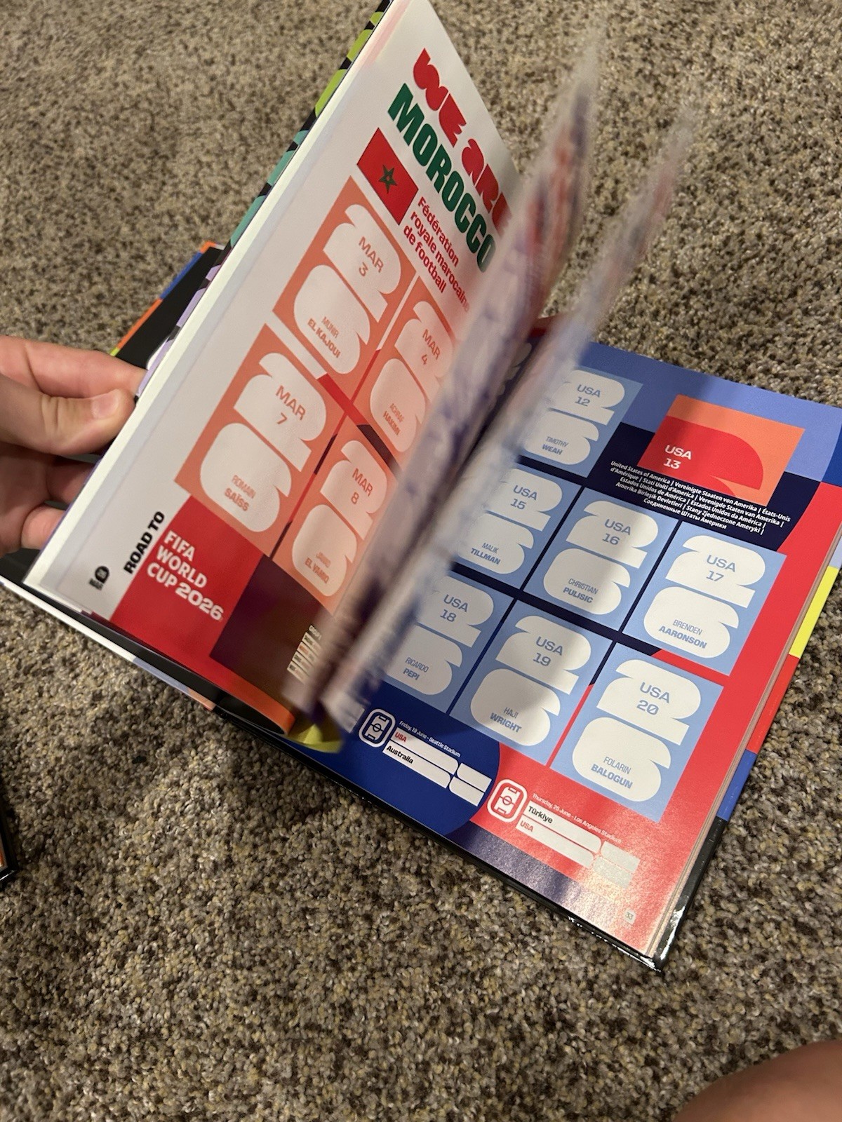 Panini FIFA World Cup Sticker Album 2026 Hardcover New Unopened
