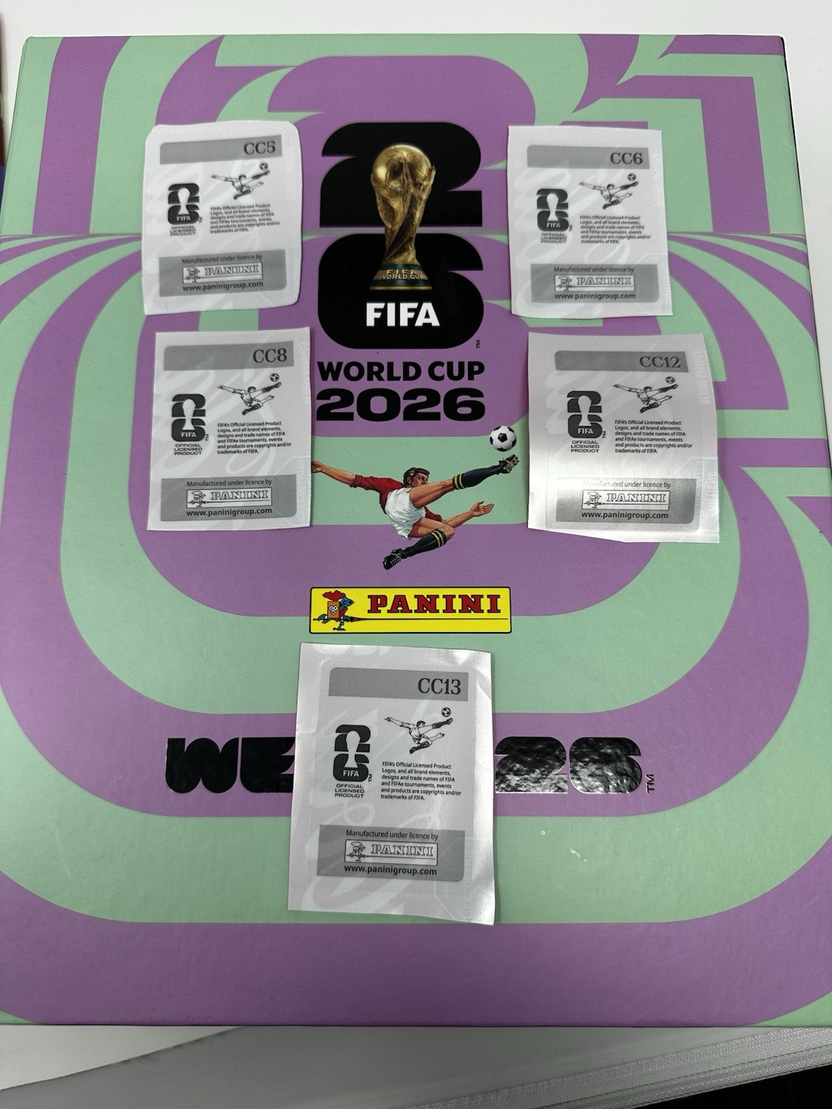 Panini FIFA World Cup 2026 Coca-Cola Stickers LATIN AMERICA Exclusive Set