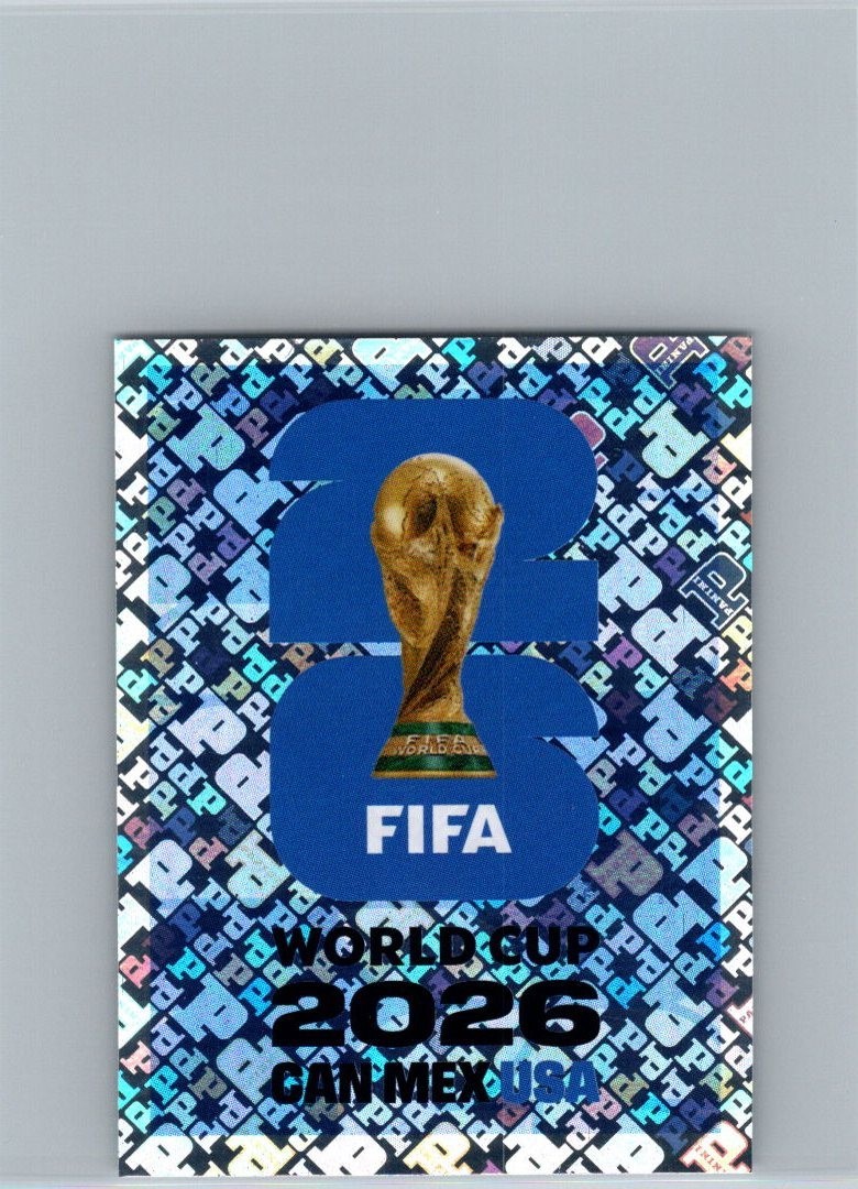 2026 Panini FIFA World Cup Stickers – FWC/LOGO – FOILS – FREE SHIPPING