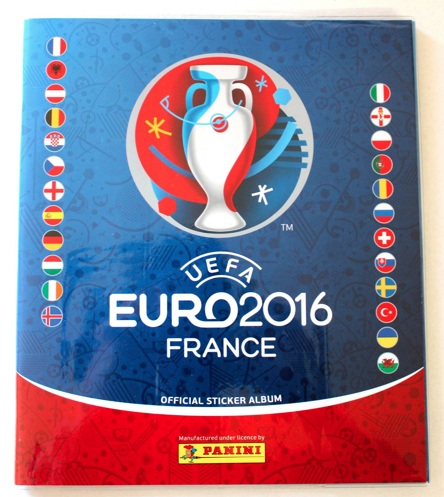 Panini WM EURO Album Envelope Protective Case Transparent Cover Sleeve