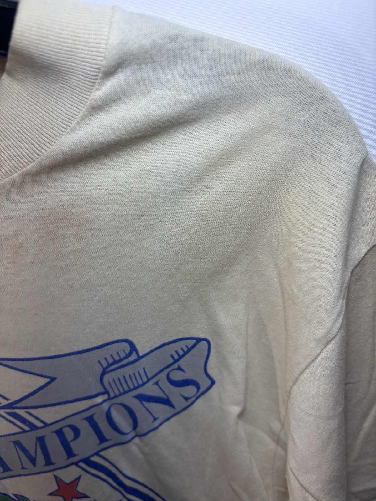 VTG 1988 LA Dodgers World Series Champions T-Shirt Large Tee Jays Single Stitch