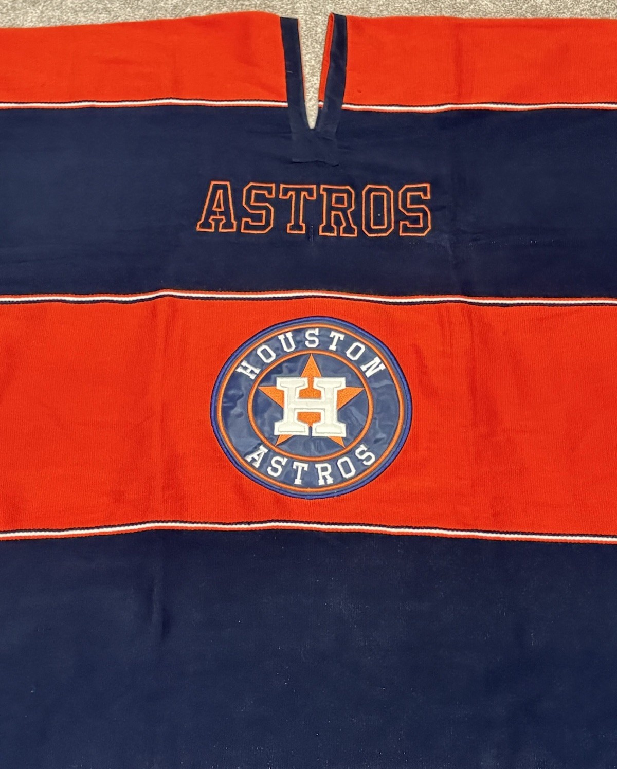 Houston Astros Poncho Mens Large Adult MLB Baseball World Series Champions