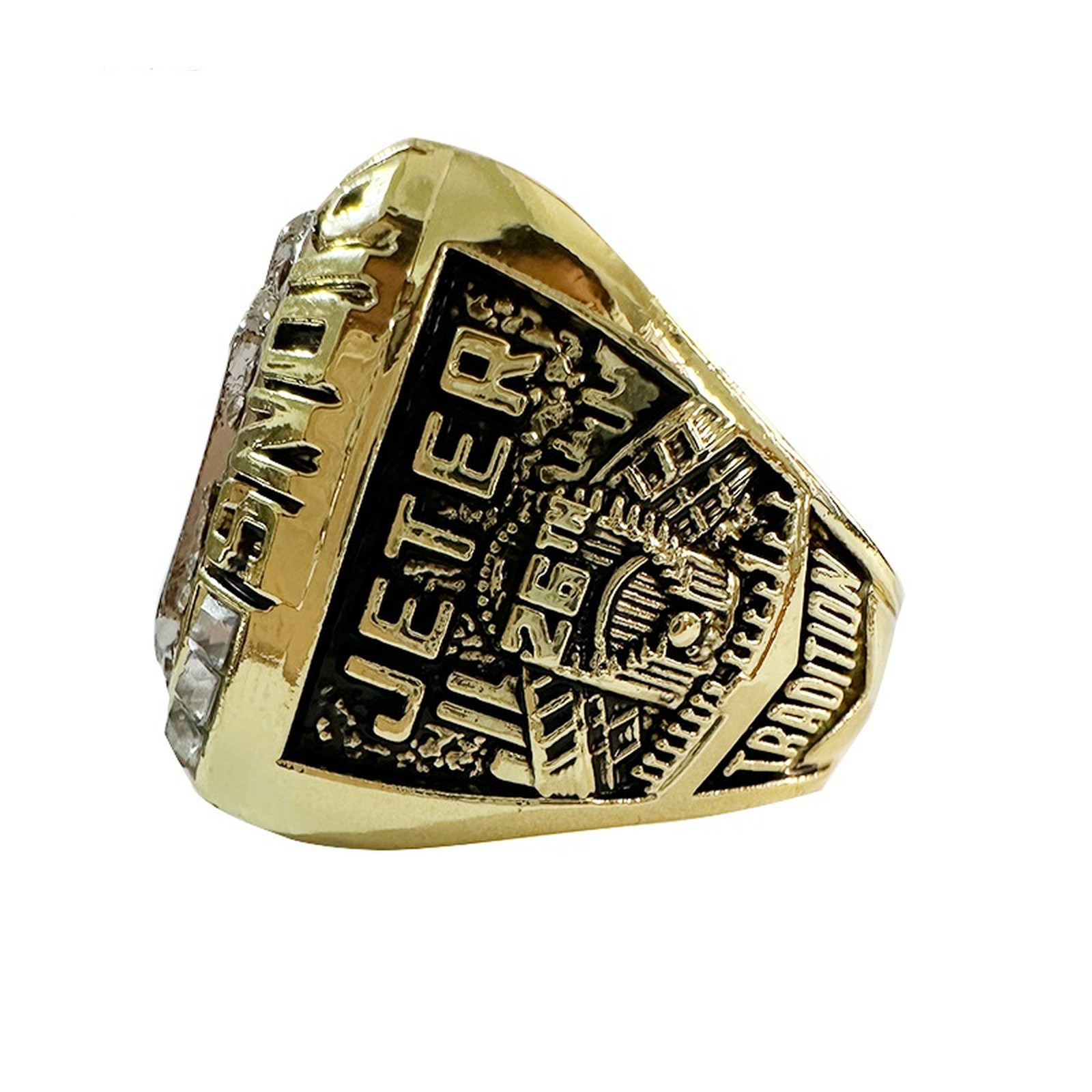 2000 NY Yankees World Series Ring – JETER #2 – Fan Gift – MLB Replica Ring