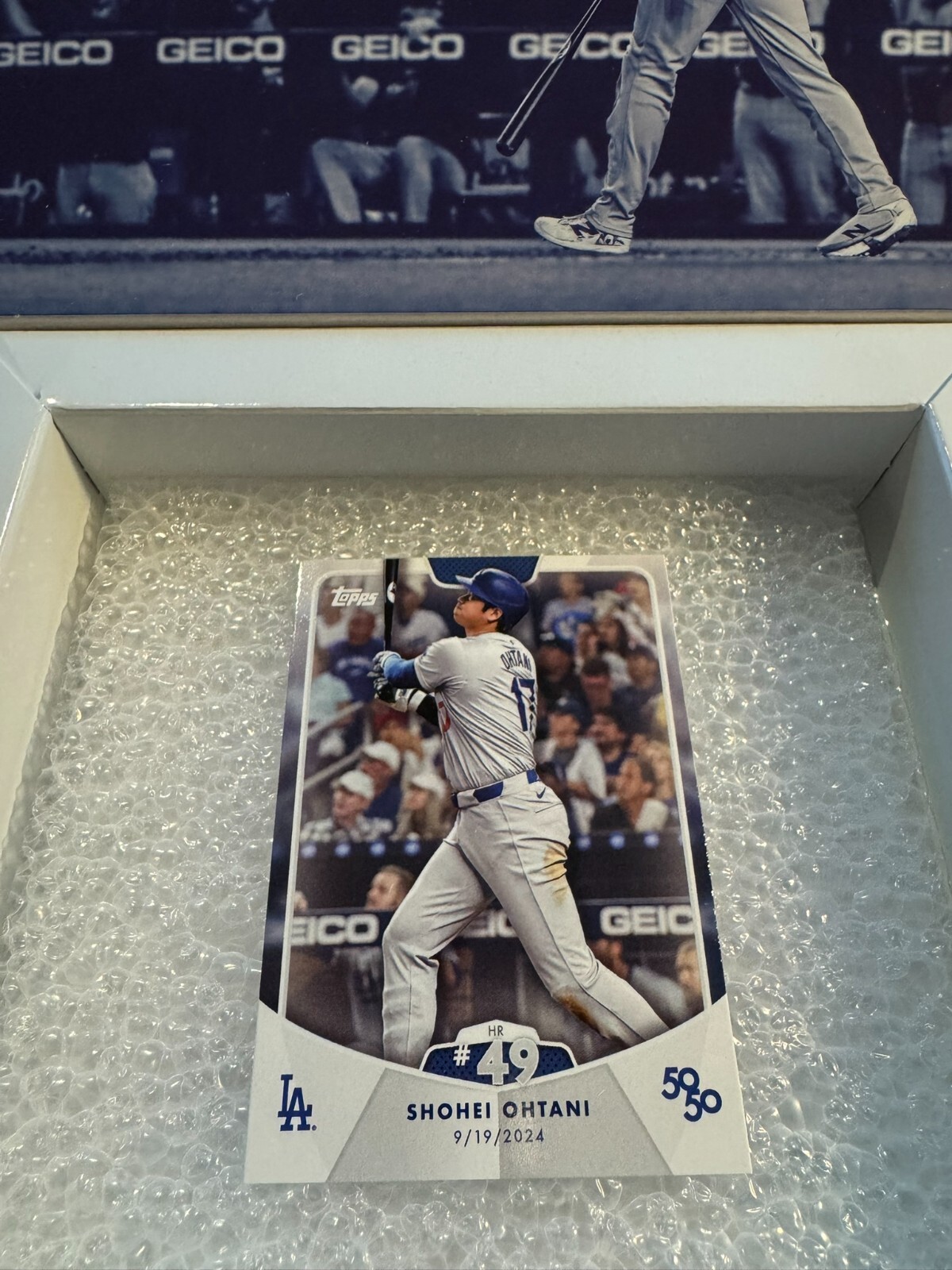 Shohei Ohtani 2024 Topps 50/50 – Los Angeles Dodgers Complete Your Set HR / SB