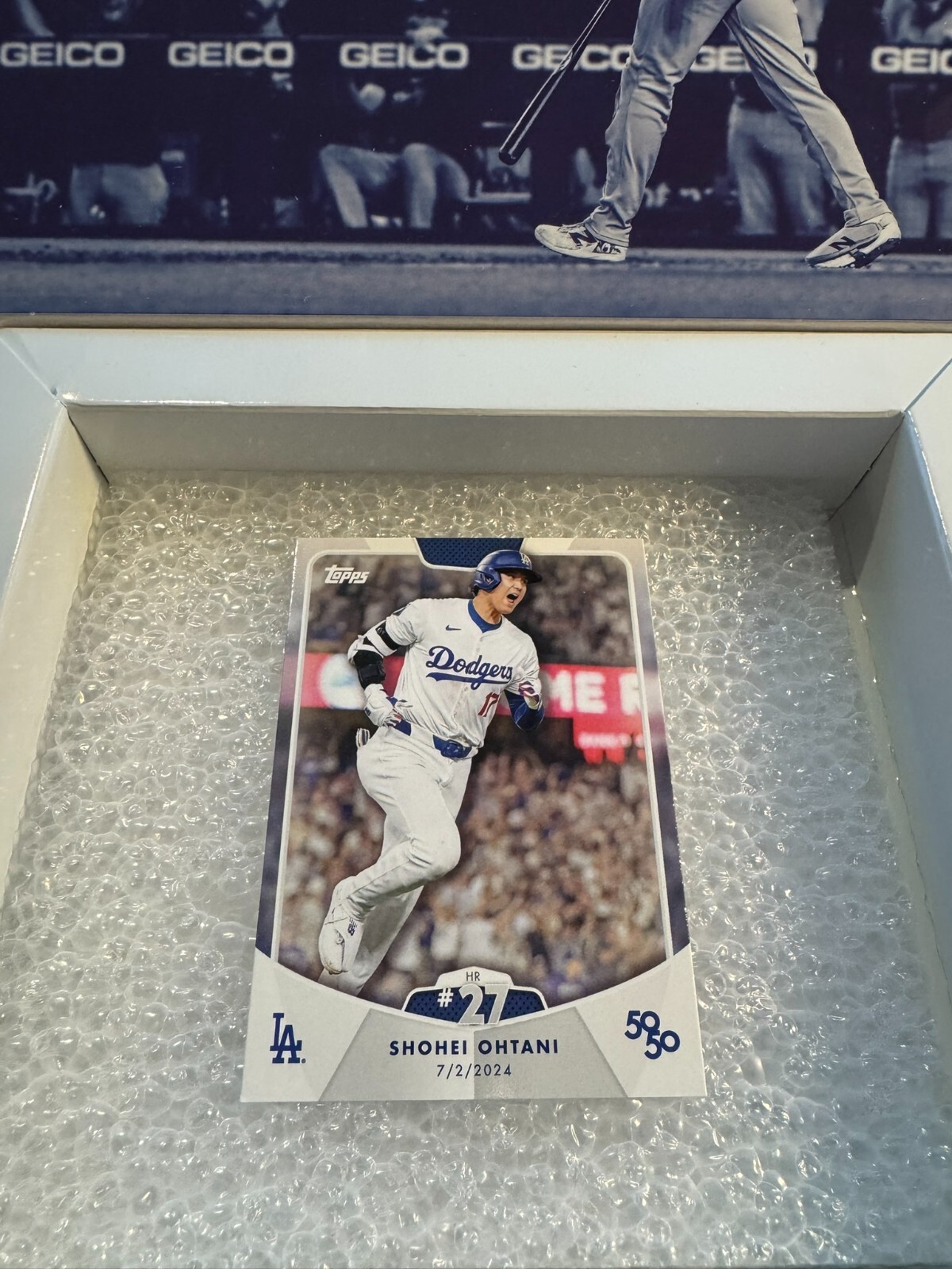 Shohei Ohtani 2024 Topps 50/50 – Los Angeles Dodgers Complete Your Set HR / SB