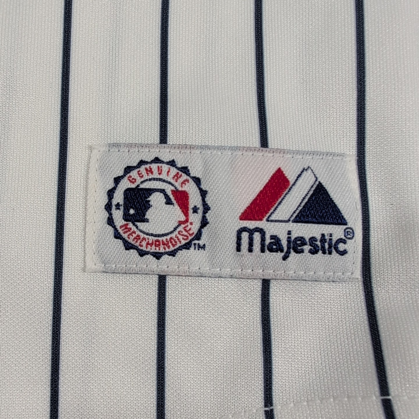 VTG Majestic New York Yankees Robinson Cano Jersey Youth XL White Pinstripe
