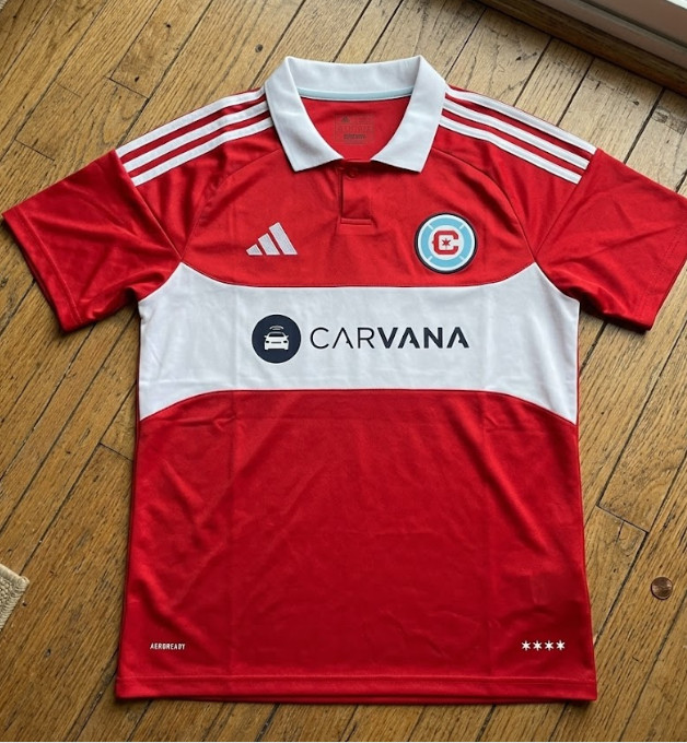 SO HOT !! Robert Lewandowski Chicago Fire FC Home Jersey S-2XL