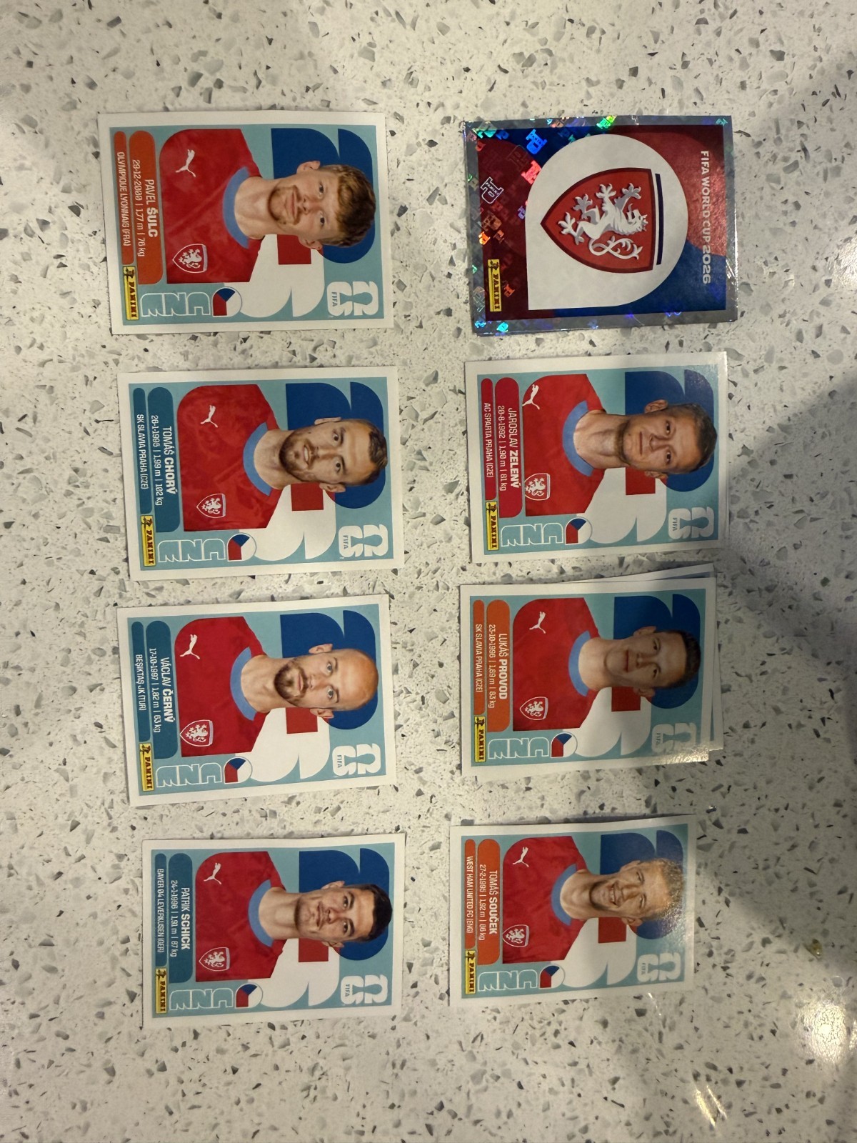 2026 Panini FIFA World Cup Stickers – YOU PICK GROUP A B