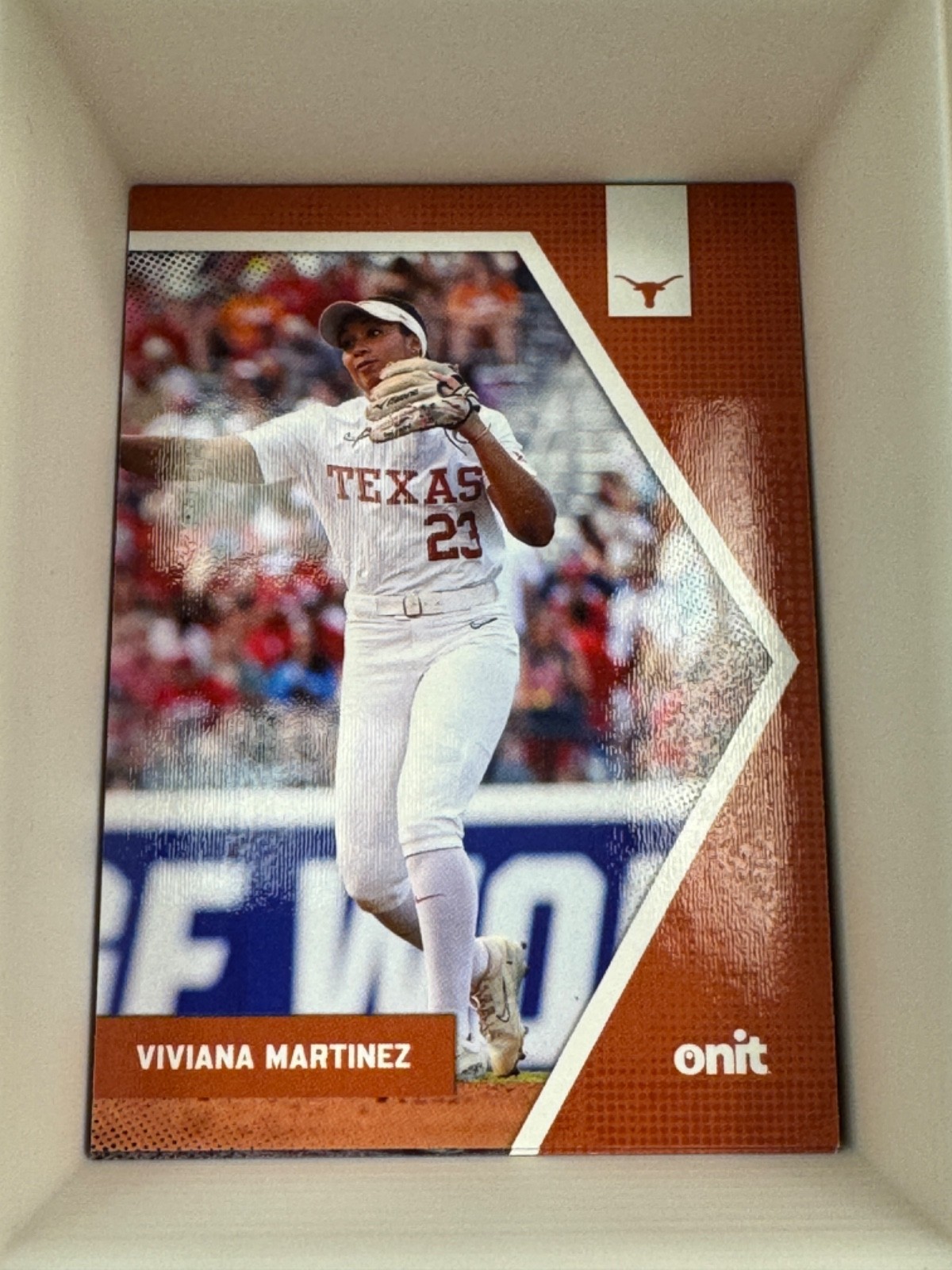 2026 Texas Longhorns Softball Onit Trading Card Base, Photo Variation & Insert