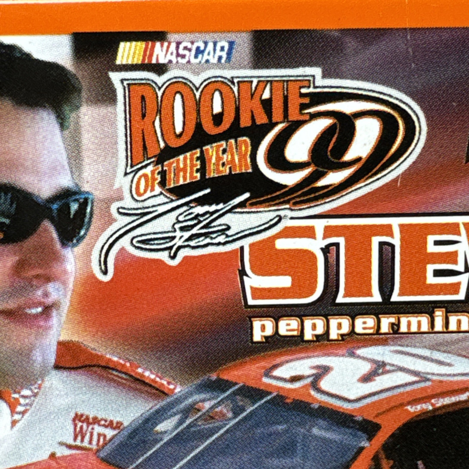 1999 Nascar Tony Stewart ROOKIE OF THE YEAR – 1.5oz. Tin Only EMPTY Collectible