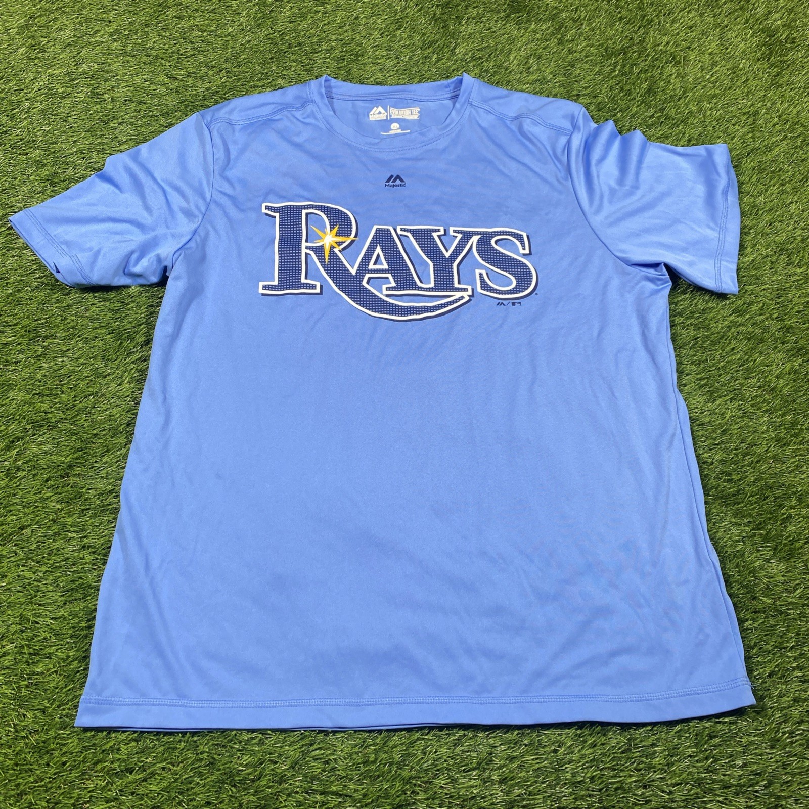 Tampa Bay Rays Majestic Cool Base Shirt Mens XL Evolution Tee MLB