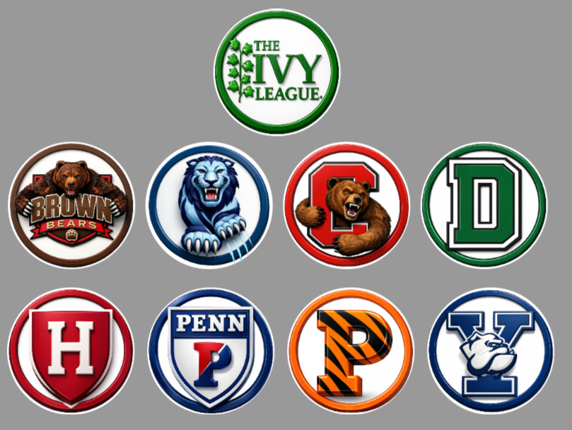 Handmade D1 Collage Hoops Fan Standing 1″ Magnets Conference or All 364 teams