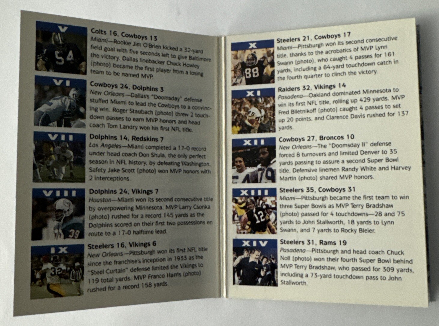 NFL Super Bowl XXV Silver Anniversary Candy Tin w/ SB Booklet (5” x 7” x 4”)