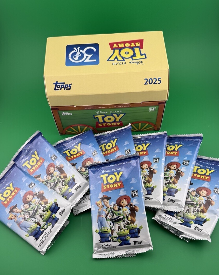 EMPTY BOX: 2025 TOPPS 30 YEARS OF TOY STORY – NO CARDS