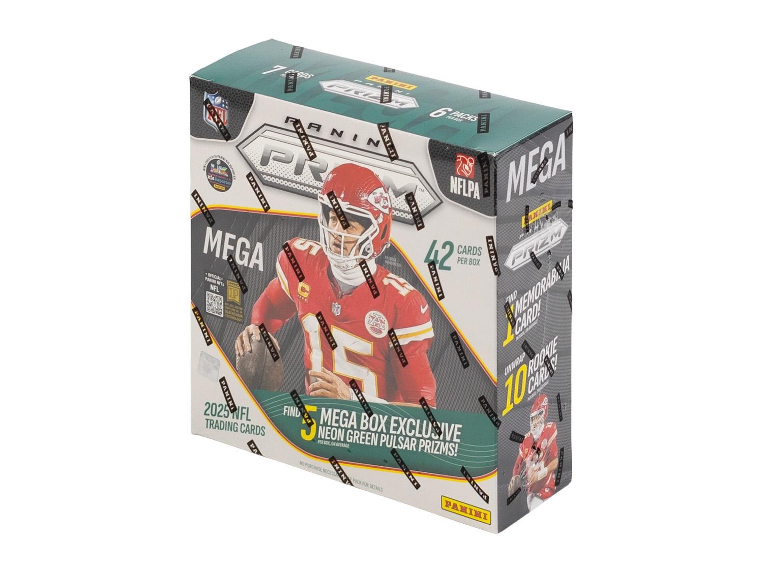2025 PANINI PRIZM FOOTBALL MEGA 20-BOX CASE