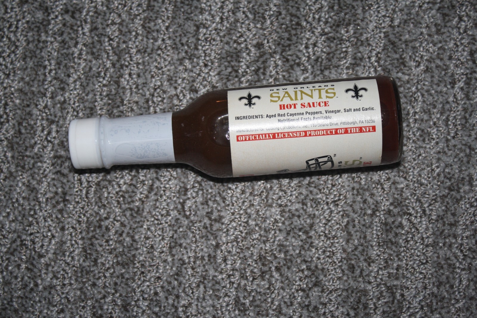 Vintage Team NFL New Orleans SAINTS Hot Sauce 5 fl. oz. SEALED Harry’s Rank #21