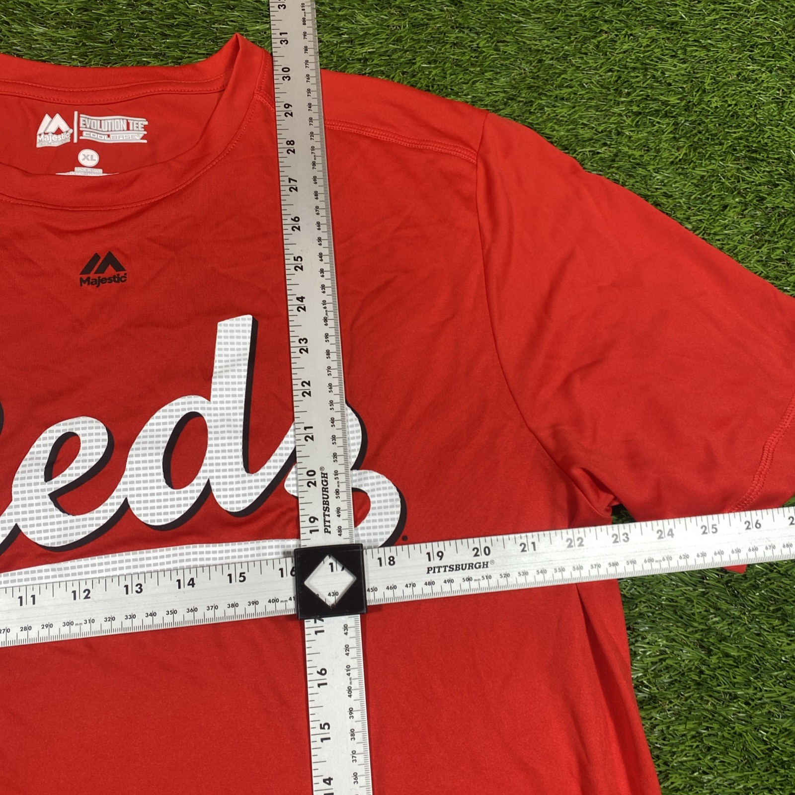 Cincinnati Reds Majestic Cool Base Shirt Mens XL Evolution Tee MLB NWOT
