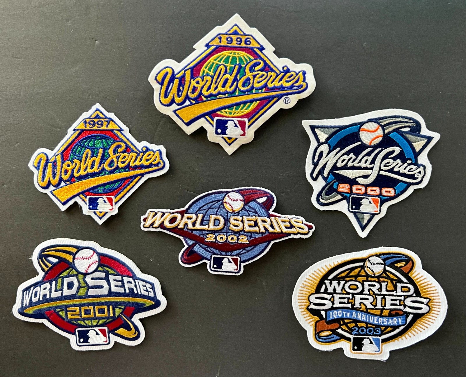 MLB WORLD SERIES SPECIAL – ANY ONE OF THESE WS PATCHES FOR $9.95 EA. – U PICK