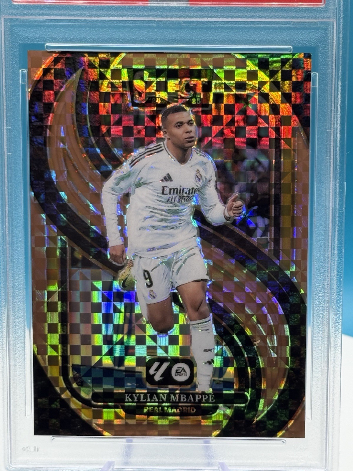 Panini 2024-25 Select La Liga Mezzanine Mbappé #111 Bronze Checker /59 PSA 10