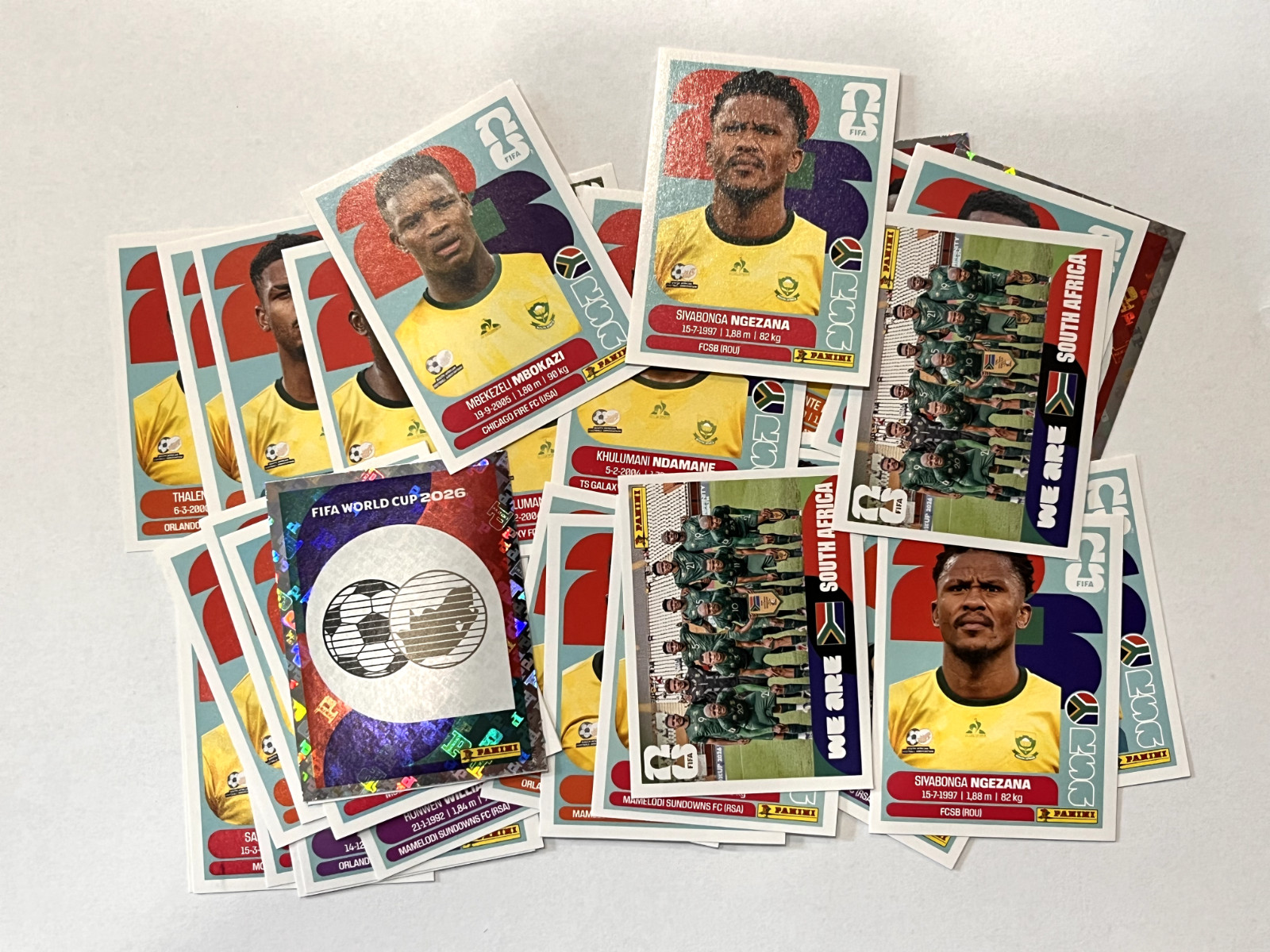 World Cup Panini Stickers #00- FWC1 – FWC19 – Groups A and B – Your Choice