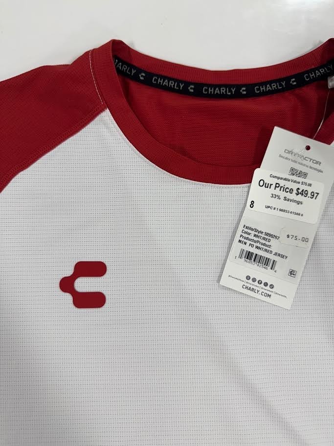 CHARLY ‘ UNISEX ADULT ‘ COMITE OLIMPICO MEXICANO TRAINING JERSEY ‘ LARGE ‘