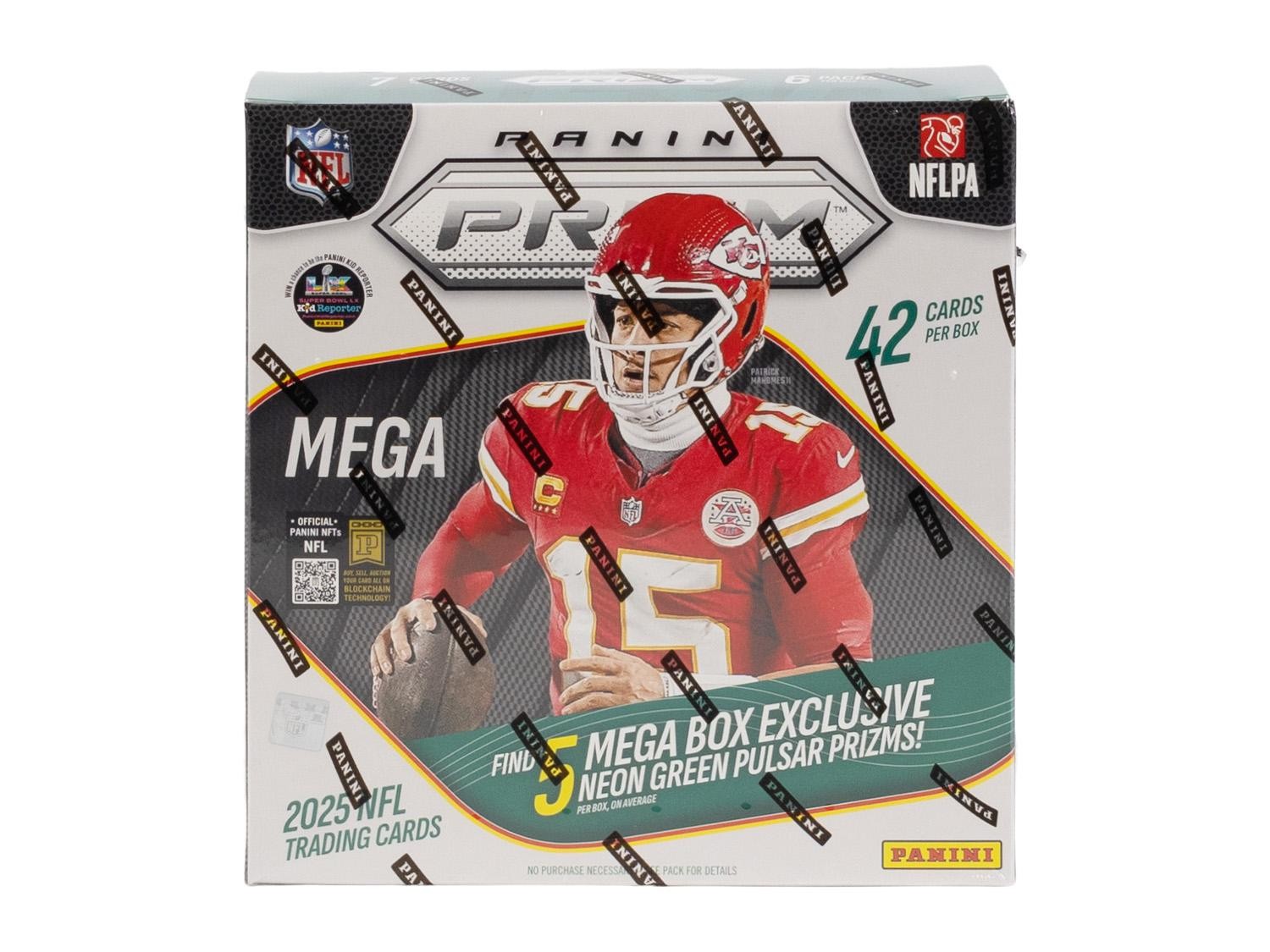 2025 PANINI PRIZM FOOTBALL MEGA 20-BOX CASE