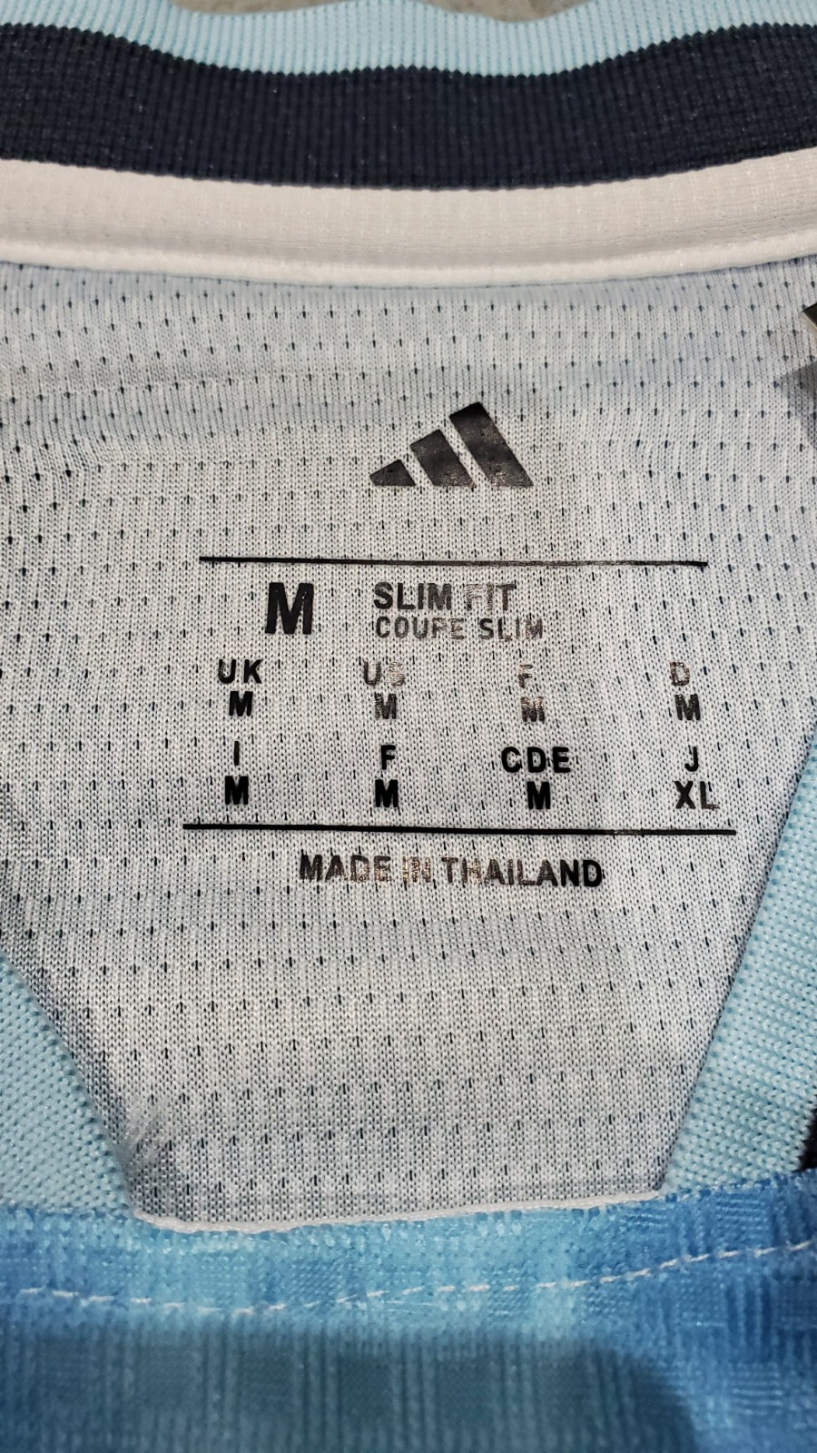 adidas Argentina World Cup 2022 Soccer Jersey size M