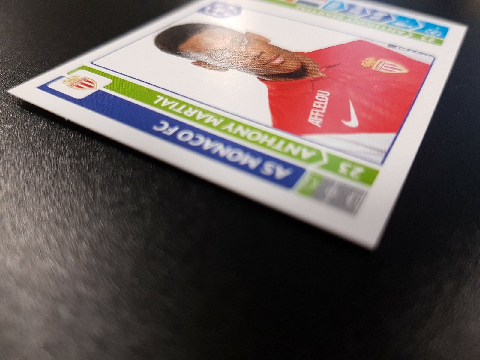 Panini 2014/15 Anthony Martial AS MONACO – RARE Rookie Sticker – Non-Stuck