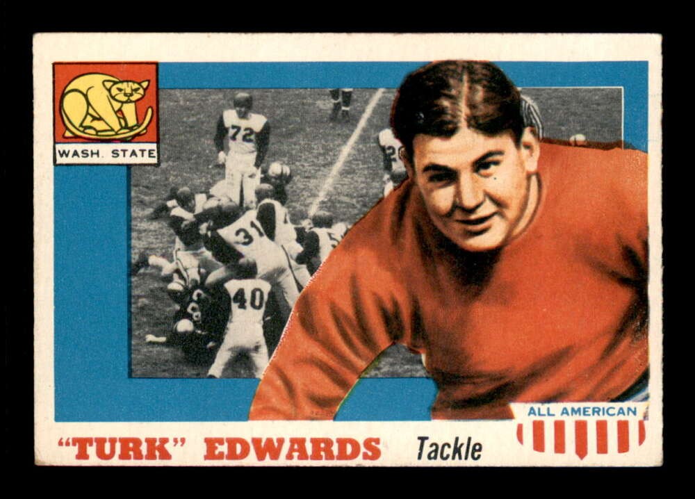 1955 Topps #36 Turk Edwards SP VGEX X3483884