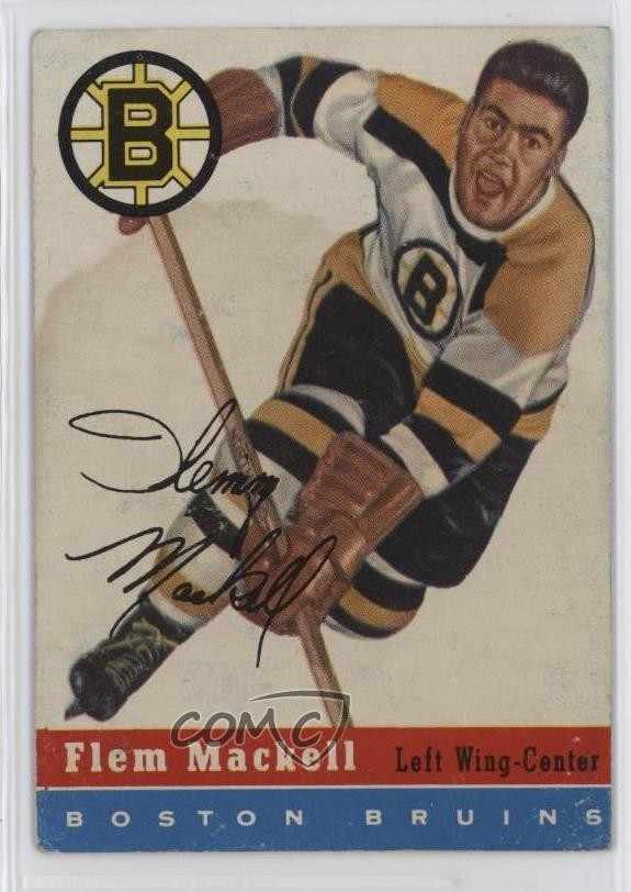 1954-55 Topps Fleming MacKell #36 0q4x